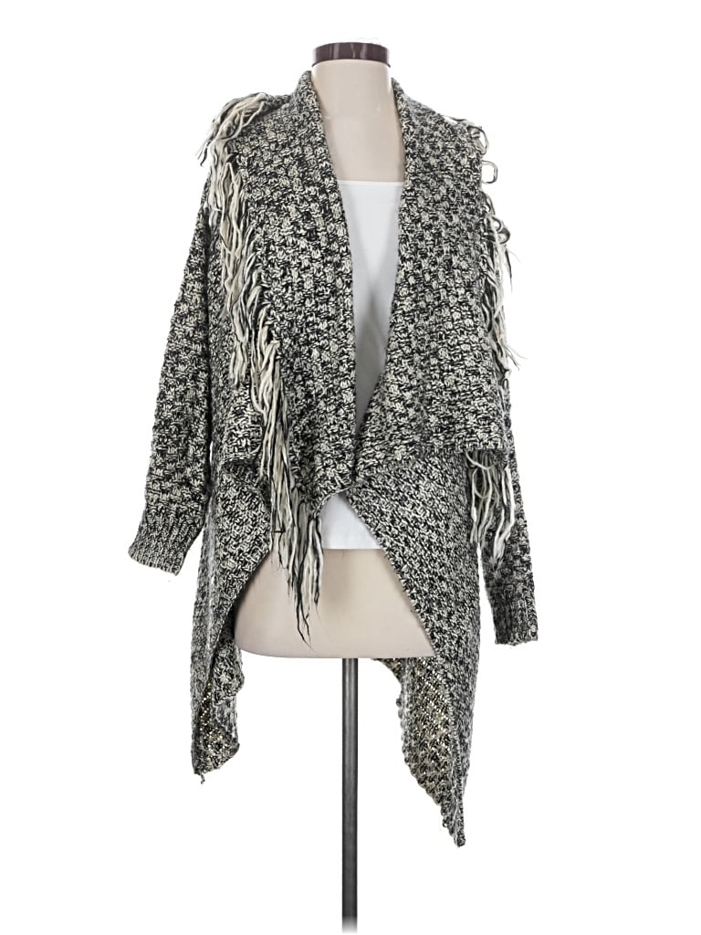 Pre-owned Renee C Cardigan Sweater In Gray