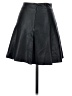 ALLSAINTS 100% Leather Solid Black Leather Skirt Size 0 - photo 2