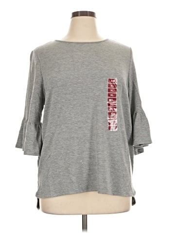 Adrianna Papell 3/4 Sleeve T-Shirt (view 1)