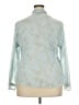 Venezia 100% Cotton Blue Long Sleeve Blouse Size 18 - 20 Plus - photo 2