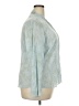 Venezia 100% Cotton Blue Long Sleeve Blouse Size 18 - 20 Plus - photo 4