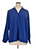 Notations 100% Polyester Blue Long Sleeve Blouse Size 1X - photo 1