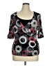East5th Black 3/4 Sleeve Top Size XL - photo 1
