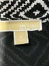 MICHAEL Michael Kors 100% Polyester Chevron-herringbone Silver Casual Skirt Size S - photo 4