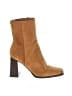 Sam Edelman 100% Leather Tan Ankle Boots Size 8 - photo 1