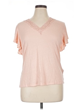 Lauren by Ralph Lauren Short Sleeve Top (view 1)