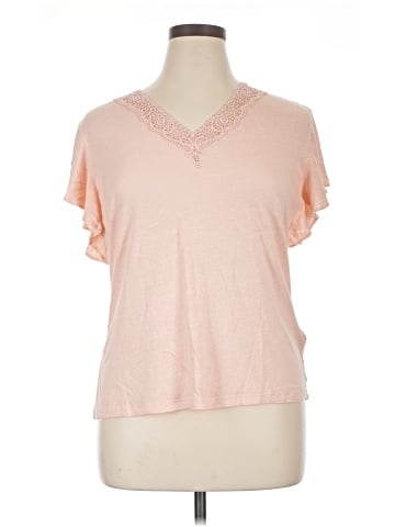 Lauren by Ralph Lauren Short Sleeve Top (view 1)