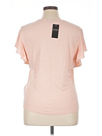 Lauren by Ralph Lauren Short Sleeve Top (view 2)