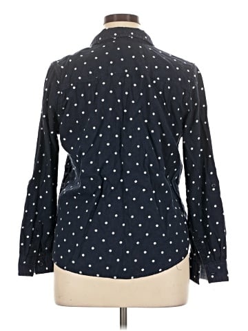 Basic Editions 3/4 Sleeve Blouse (view 2)