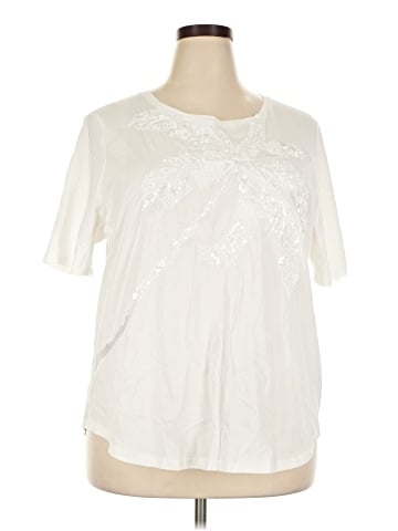 Chico's Short Sleeve Blouse (view 1)
