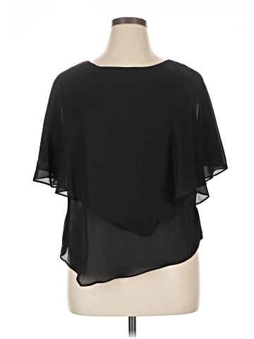 Draper's & Damon's Short Sleeve Blouse (view 1)