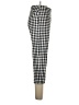Teez-Her Checkered-gingham Black Casual Pants Size XL - photo 4