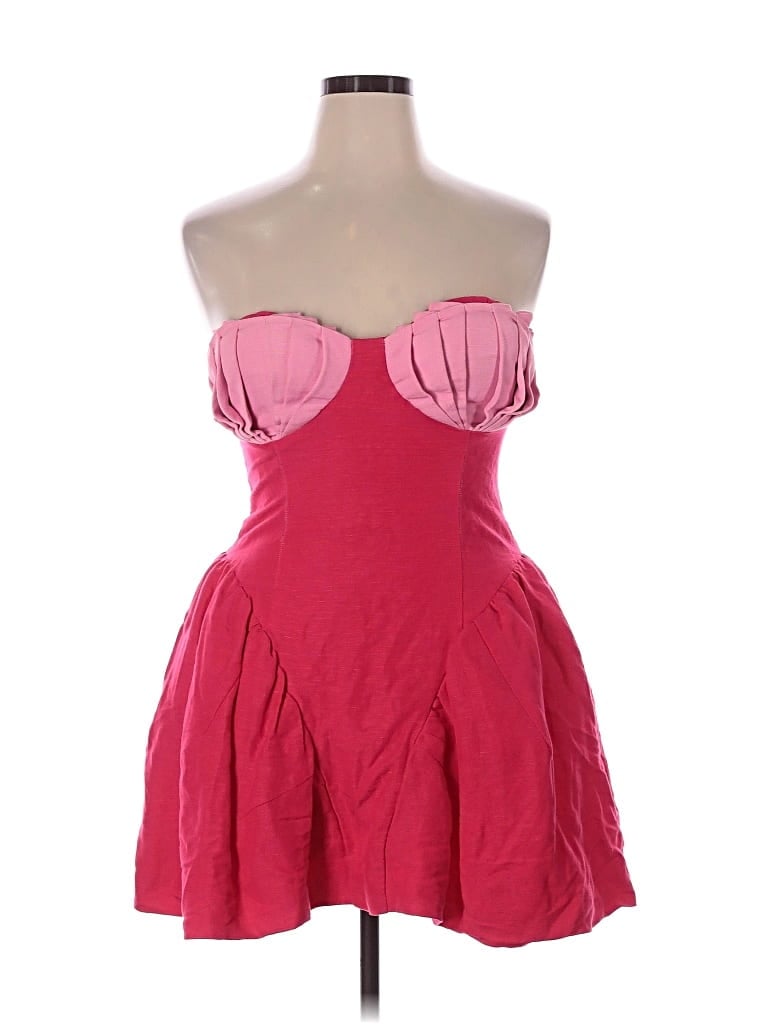 Pre-owned The Wolf Gang Cocktail Dress In Pink