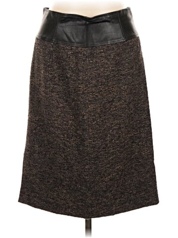 Lafayette 148 New York Faux Leather Skirt (view 1)
