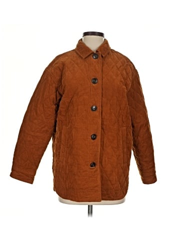 Madewell Quilted Corduroy Walton Shirt-Jacket (view 1)