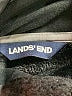 Lands' End 100% Polyester Black Fleece Size 14 - 16 - photo 6