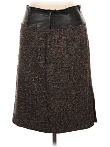 Lafayette 148 New York Faux Leather Skirt (view 2)
