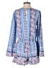 Red Camel 100% Polyester Paisley Blue Romper Size M - photo 2