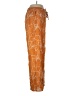 Express 100% Polyester Print Orange Casual Pants Size L - photo 4