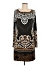 Hale Bob Paisley Brown Casual Dress Size M - photo 1
