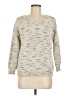 Alice + Olivia Metallic Silver Pullover Sweater Size M - photo 1