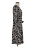 AB Studio Print Black Casual Dress Size S - photo 4