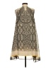 Max Studio 100% Polyester Paisley Brown Casual Dress Size S (petite) - photo 2
