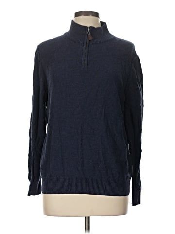 British Khaki Pullover Sweater (view 1)
