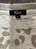 Rails Animal Print Silver Pullover Sweater Size S - photo 7