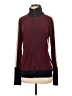 Norma Kamali Color Block Burgundy Track Jacket Size S - photo 1