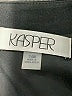 Kasper Solid Black Cocktail Dress Size 24 - photo 7