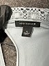 Ann Taylor 100% Polyester Gray Sleeveless Blouse Size L - photo 7