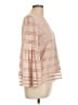 Max Studio Tan Long Sleeve Blouse Size L - photo 4