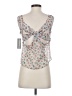 Final Touch 100% Polyester White Ivory Sleeveless Blouse Size S - photo 2