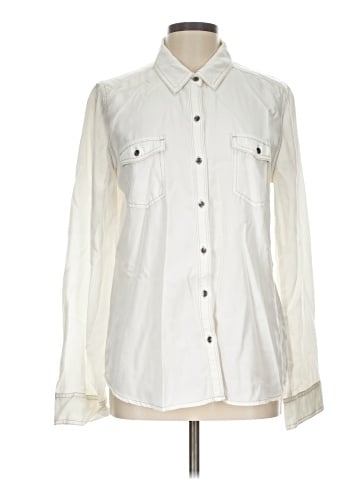 Halogen Long Sleeve Button-Down Shirt (view 1)
