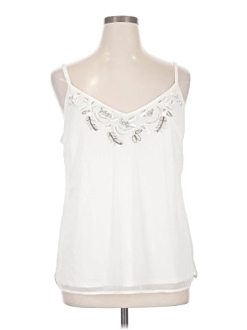 White House Black Market Sleeveless Blouse (view 1)