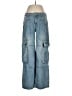 Edikted 100% Cotton Blue Jeans Size M - photo 1