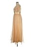Ever Pretty 100% Polyester Gold Cocktail Dress Size 16 - photo 5