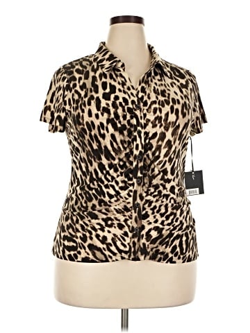 Simply Vera Vera Wang Short Sleeve Blouse (view 1)