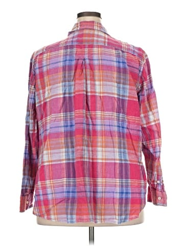 Chaps Long Sleeve Button-Down Shirt (view 2)