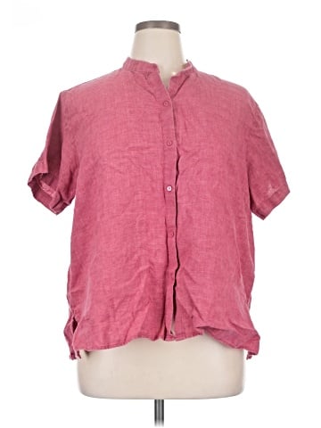 Eileen Fisher Short Sleeve Blouse (view 1)