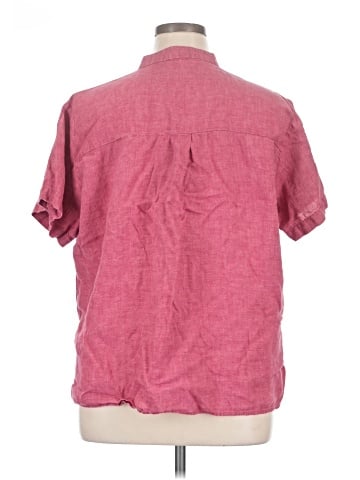 Eileen Fisher Short Sleeve Blouse (view 2)