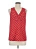 41Hawthorn Red Sleeveless Blouse Size M - photo 1