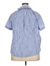 Chico's Blue Short Sleeve Blouse Size XXL (4) - photo 2