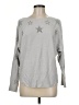 Liv Stars Silver Pullover Sweater Size M - photo 1