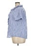 Chico's Blue Short Sleeve Blouse Size XXL (4) - photo 5