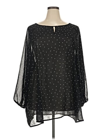 BLOOMCHIC 3/4 Sleeve Blouse (view 1)