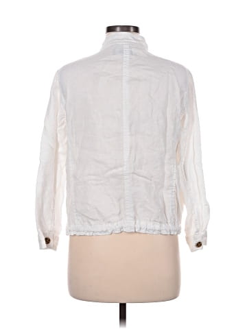 Talbots 3/4 Sleeve Button-Down Shirt (view 2)