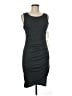 Leith Solid Gray Casual Dress Size M - photo 1