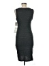 Leith Solid Gray Casual Dress Size M - photo 2